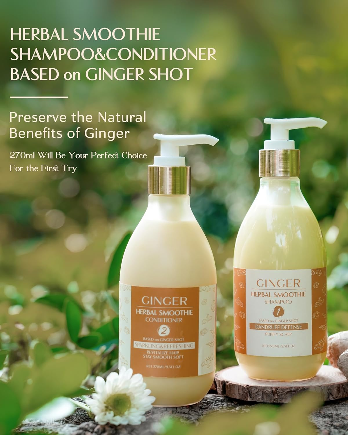 Natural Ingredient Ginger Hair Shampoo: Your Ultimate Solution for Hea ...