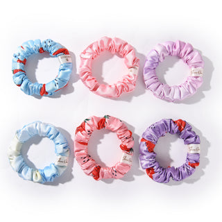 Skinny Satin Hair Scrunchies| Strawbarries&Cloud