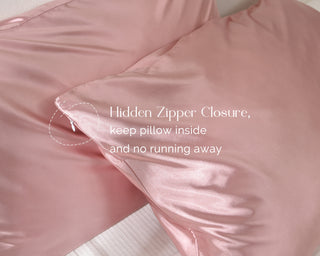 Butter-Satin Pillowcases 2 Pack Set| Millennium Pink