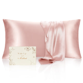 Butter-Satin Pillowcases 2 Pack Set| Millennium Pink