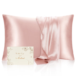 Butter-Satin Pillowcases 2 Pack Set| Millennium Pink