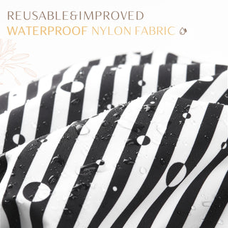 YANIBEST Waterproof Shower Cap| Stripes