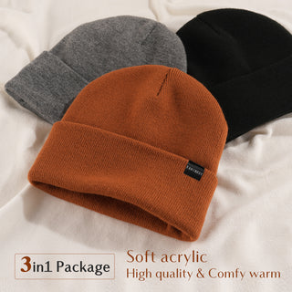 Butter-Satin Lined Beanies Bundle