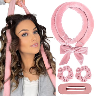 Heatless Overnight Blow Out Curling Band Rods