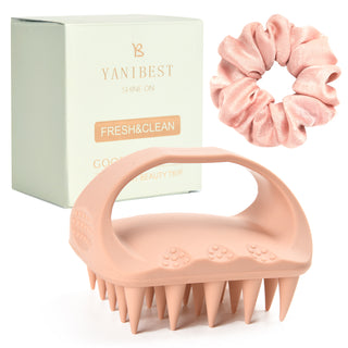 YANIBEST Hair Shampoo Massager| Pink