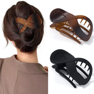 Twist French Concord Flat Hair Clips