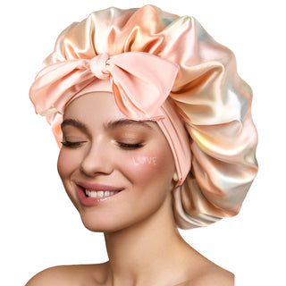 Butter-Satin Bonnet| Citrus Dusk