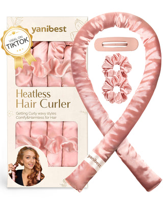 Heatless Butter-Satin Hair Curler Set