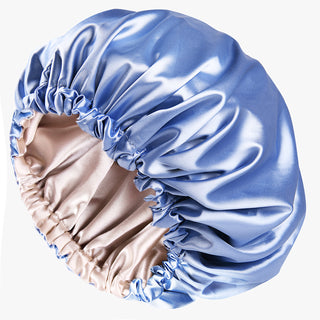 Super Baby Satin Bonnets| Baby Blue