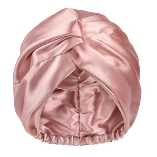 Satin Knotted Turban| Millennium Pink